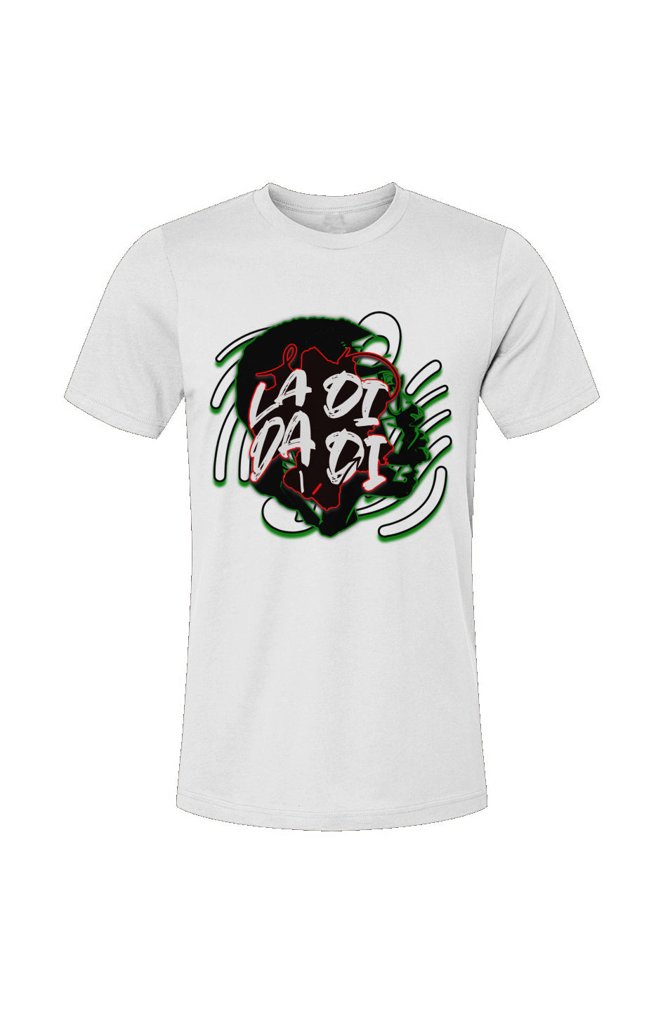 La Di Da Di_2 White Unisex Jersey T-Shirt