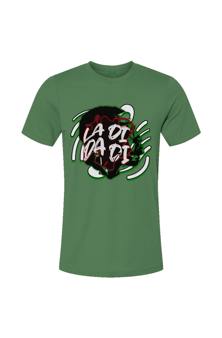 La Di Da Di_2 Leaf Unisex Jersey T-Shirt