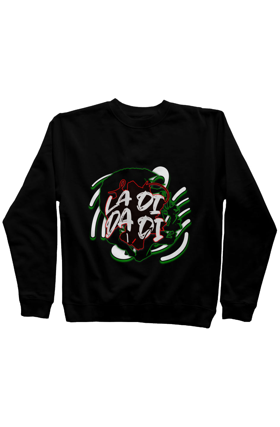 La Di Da Di_2 BlackIndependent Mid Weight Sweatsh