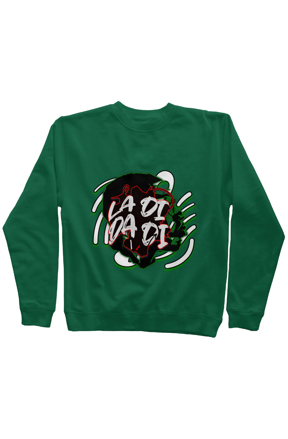 La Di Da Di_2 Green Independent Mid Weight Sweats