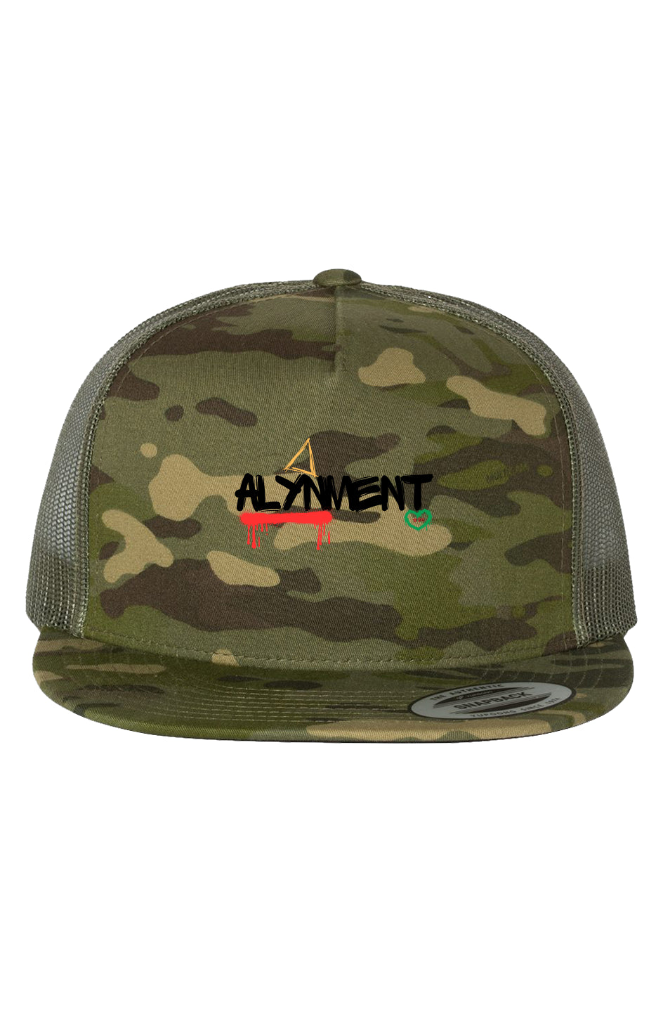 logo Multicam Tropic/ Green Trucker Cap