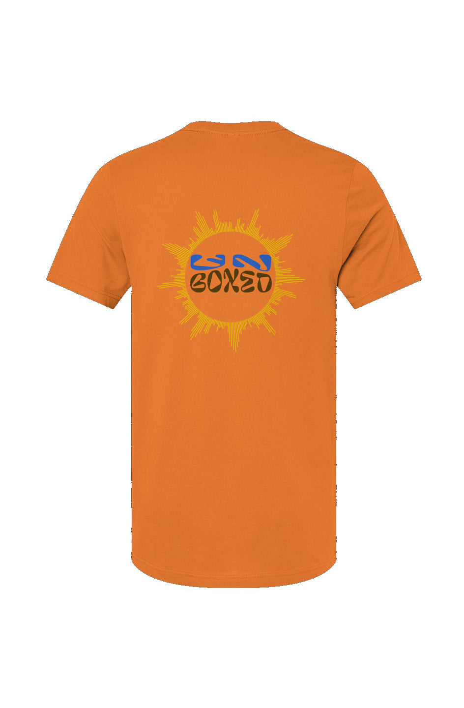 Unboxed_Fem_2 Orange Unisex Jersey T-Shirt