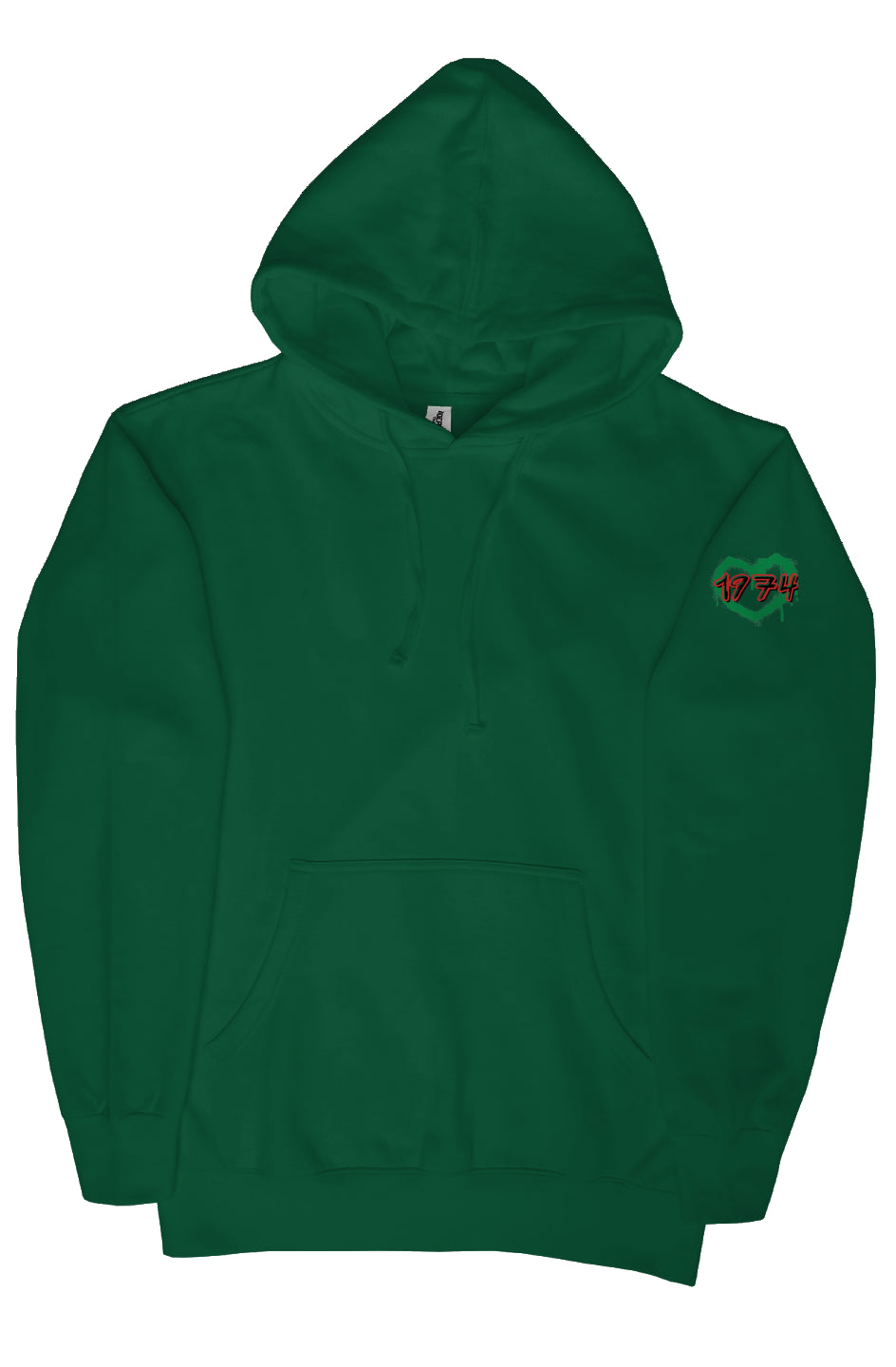 Alynment logo_Green independent heavyweight pullov