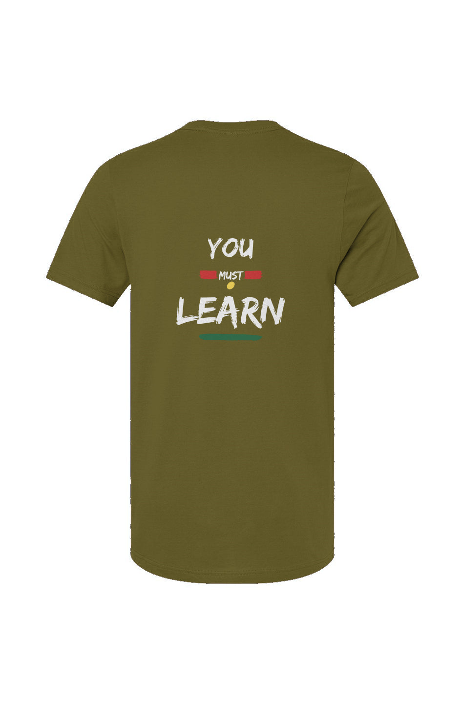 YouMustLearn_M1 Olive Unisex Jersey T-Shirt