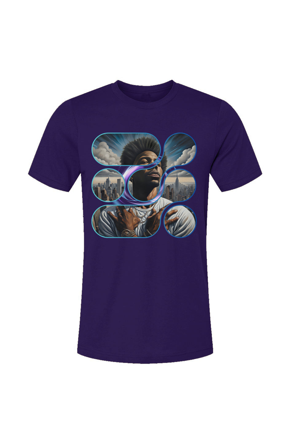 Escobar1_Team Purple Unisex Jersey T-Shirt