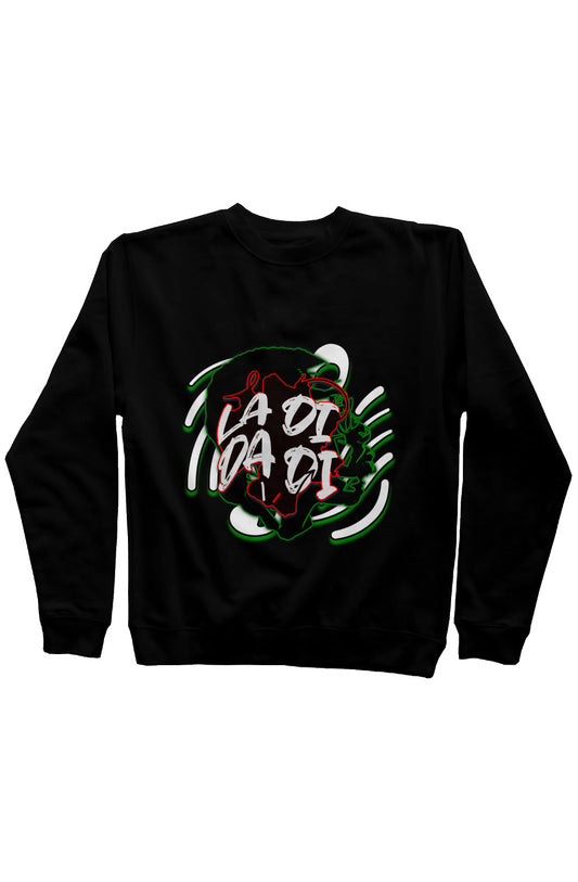 La Di Da Di_2  BlackIndependent Mid Weight Sweatsh