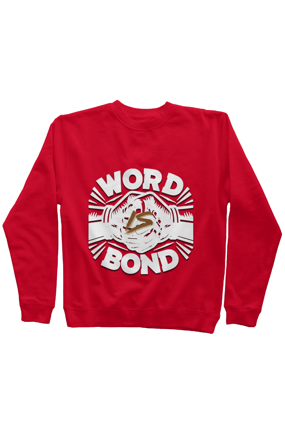 WordIsBond Red2 Independent Mid Weight Sweatshirt