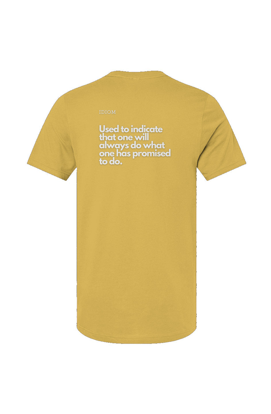 WordIsBond Maize_blue Unisex Jersey T-Shirt