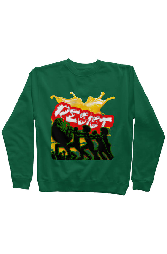 Resist Dark Green Independent Mid Weight Sweatshir