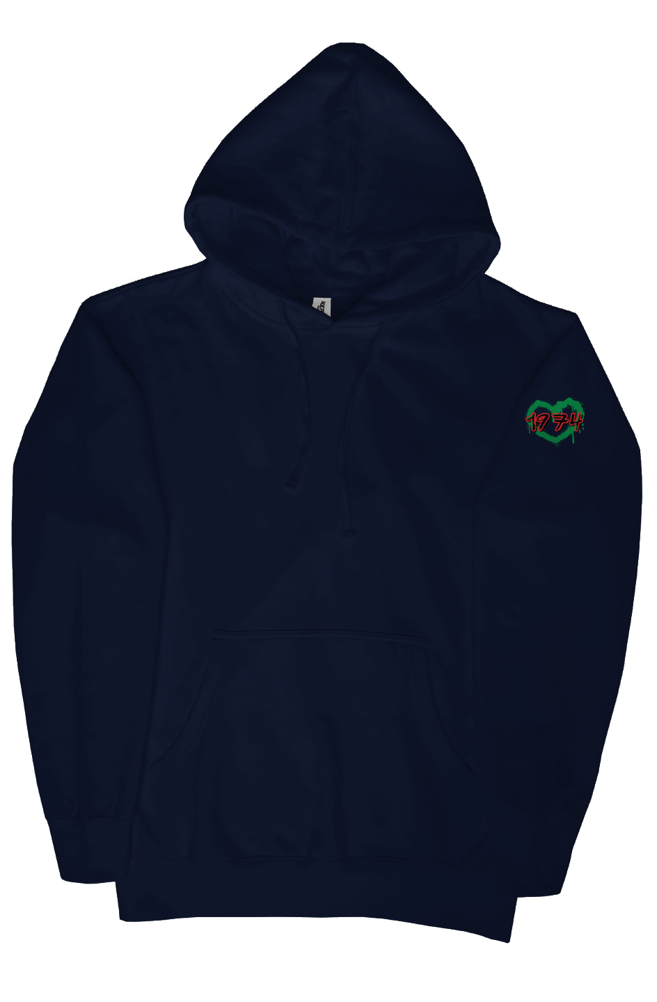 Resist Navy independent heavyweight pullover hoodi