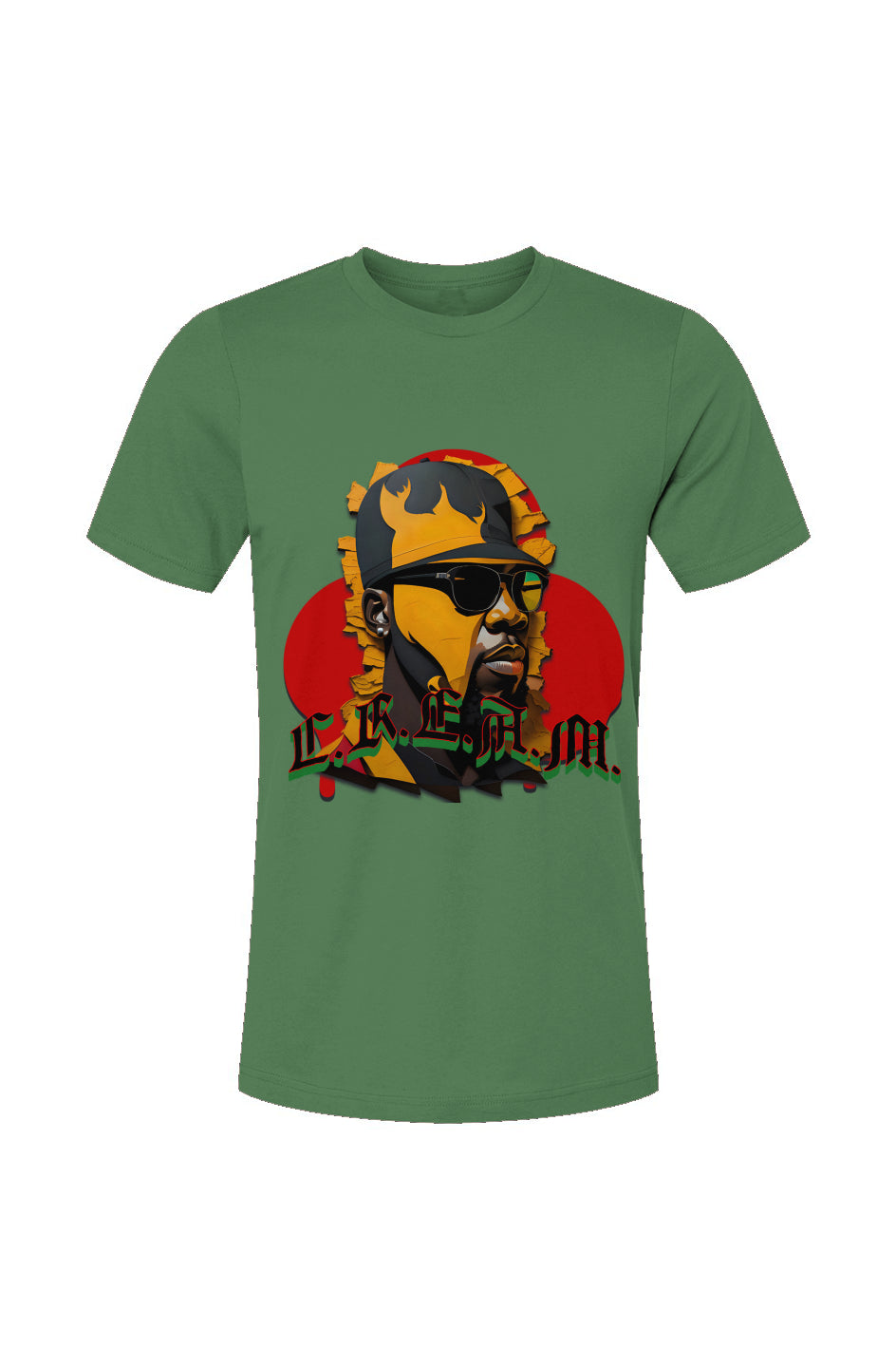 C.R.E.A.M. Leaf Green Unisex Jersey T-Shirt