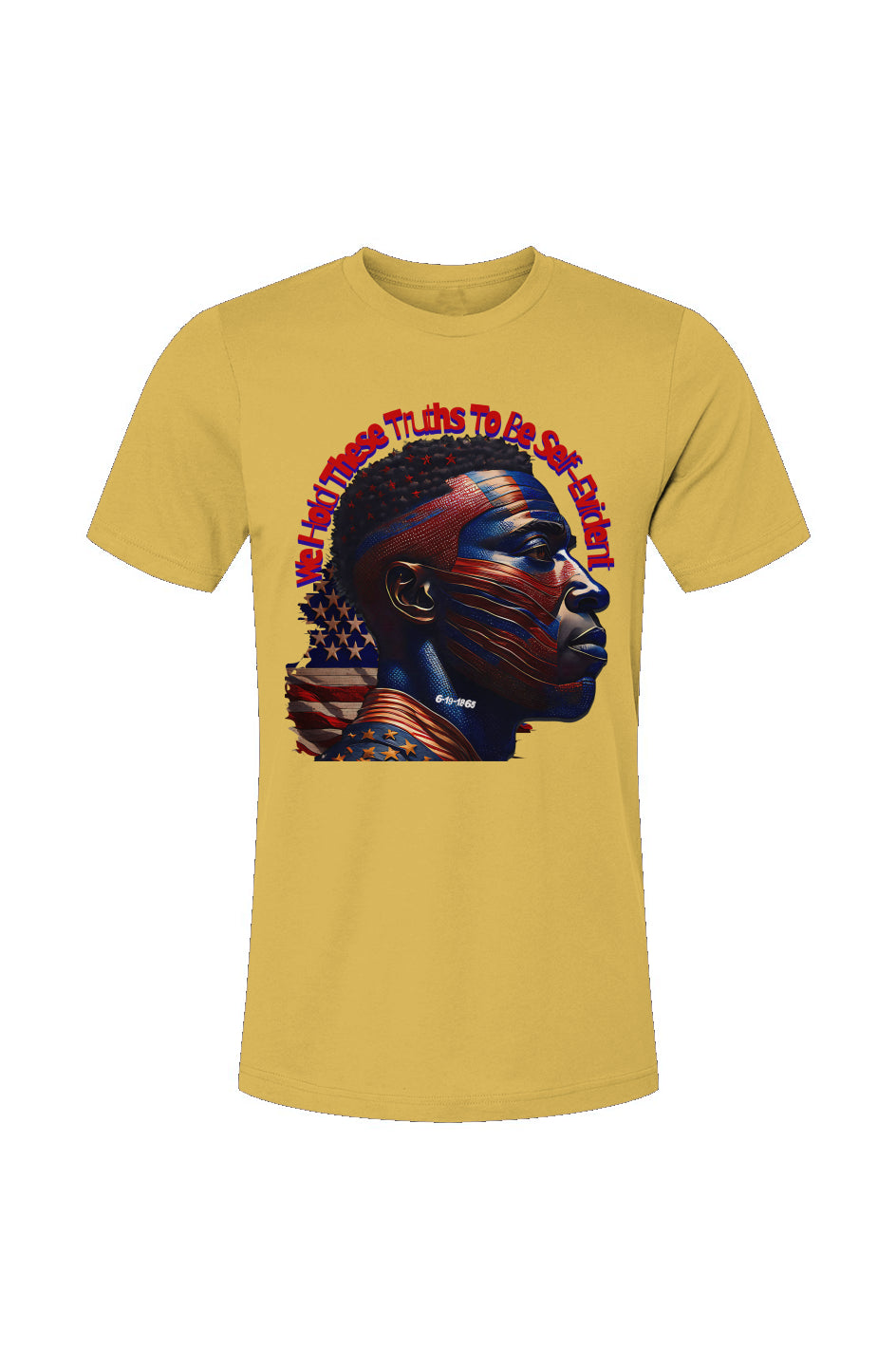 Juneteenth1 Maize Unisex Jersey T-Shirt