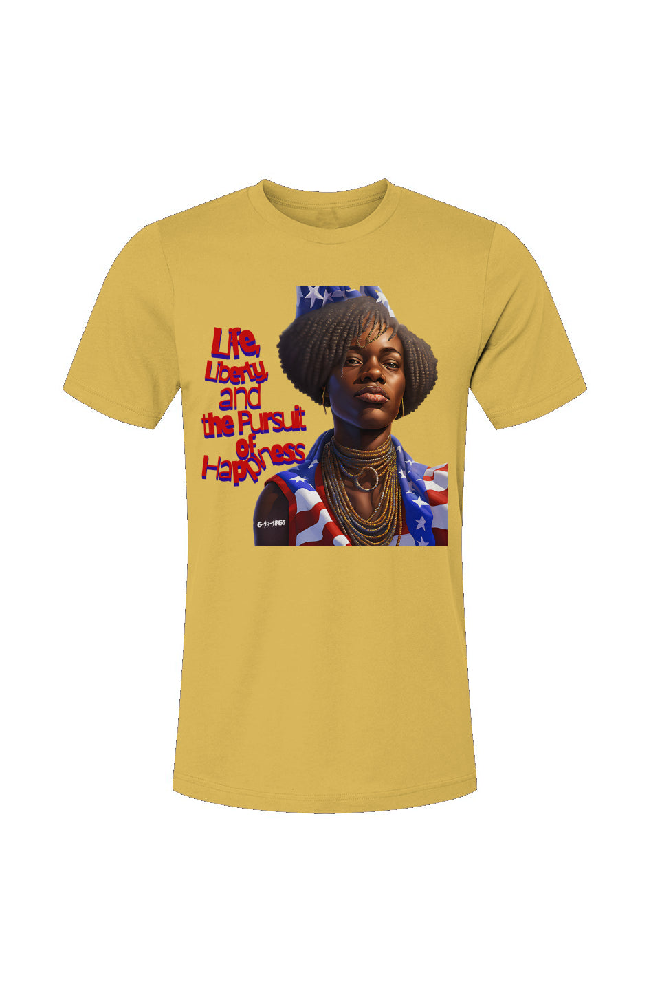 Juneteenth3 Maize Unisex Jersey T-Shirt