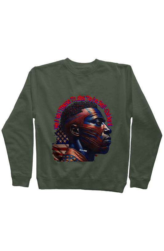 Juneteenth1 Army Independent Mid Weight Sweatshirt