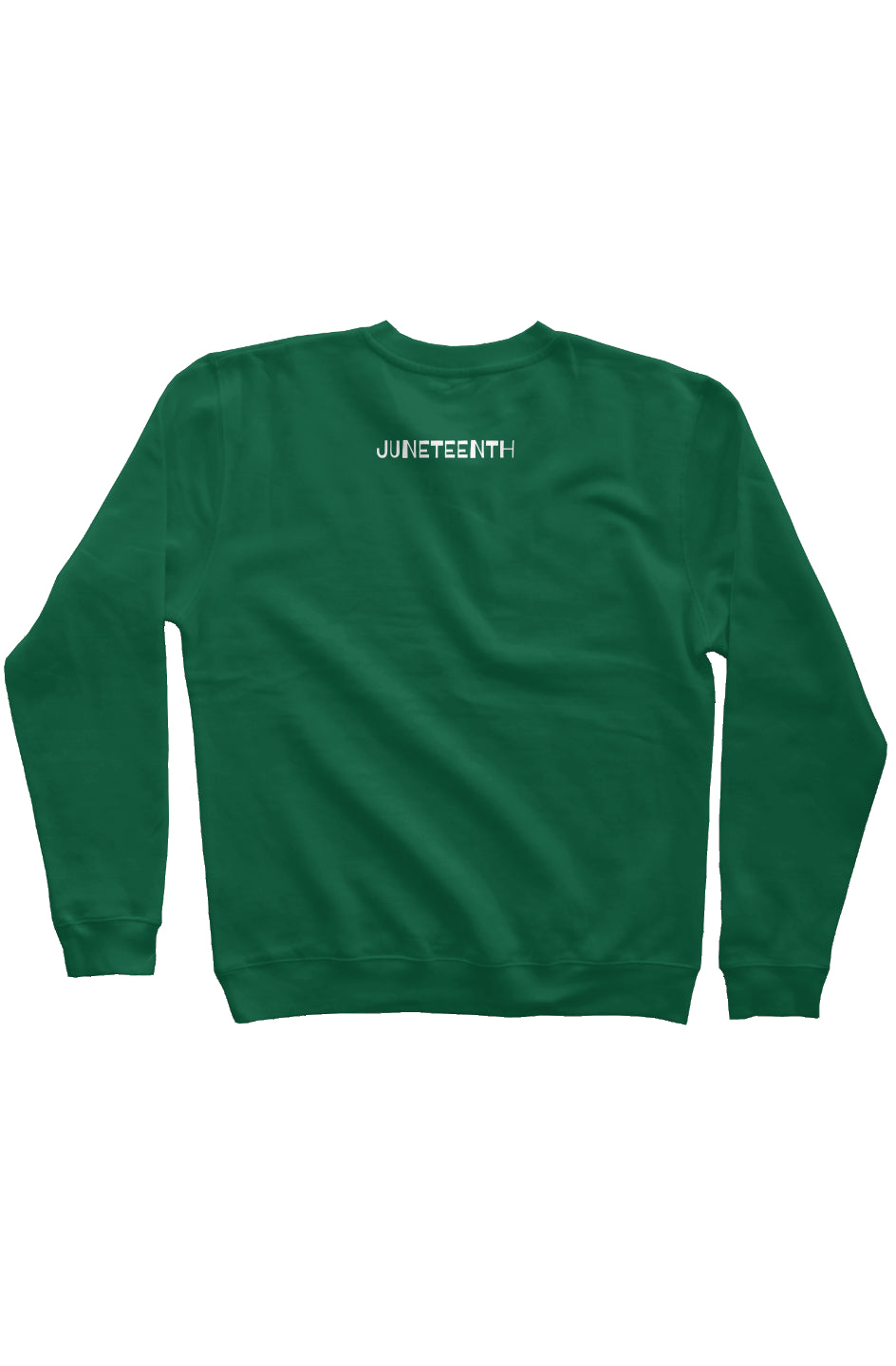 Juneteenth3 Dark Green Independent Mid Weight Swea