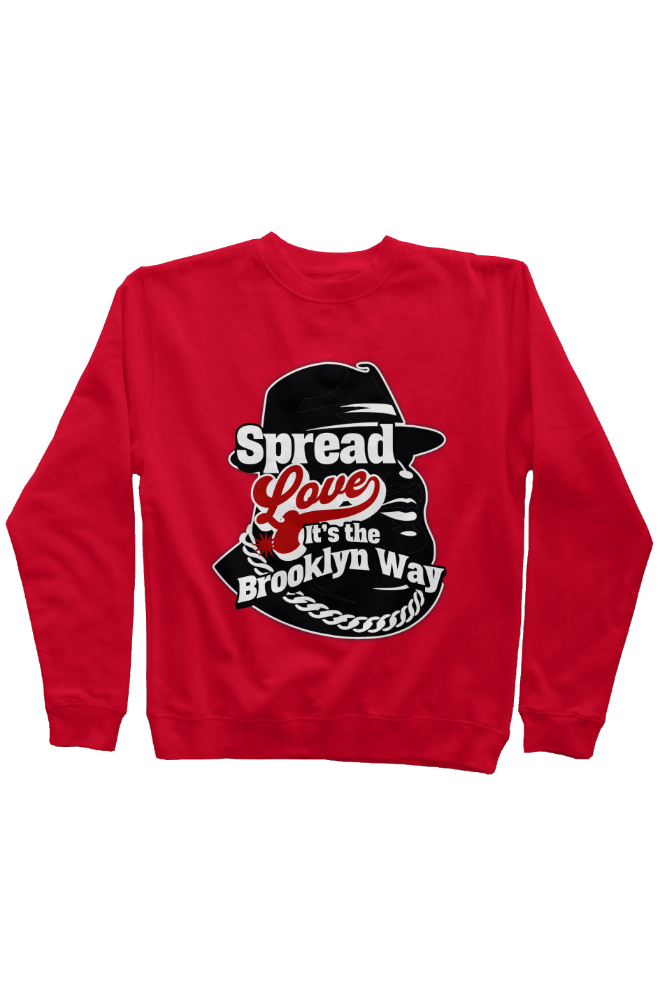 spreadlove black_red Independent Mid Weight Sweats