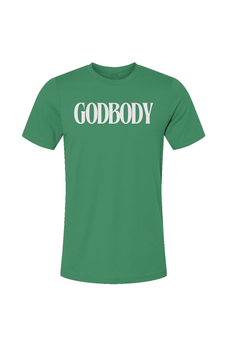 GODBODY1_Kelly_Unisex Jersey T-Shirt