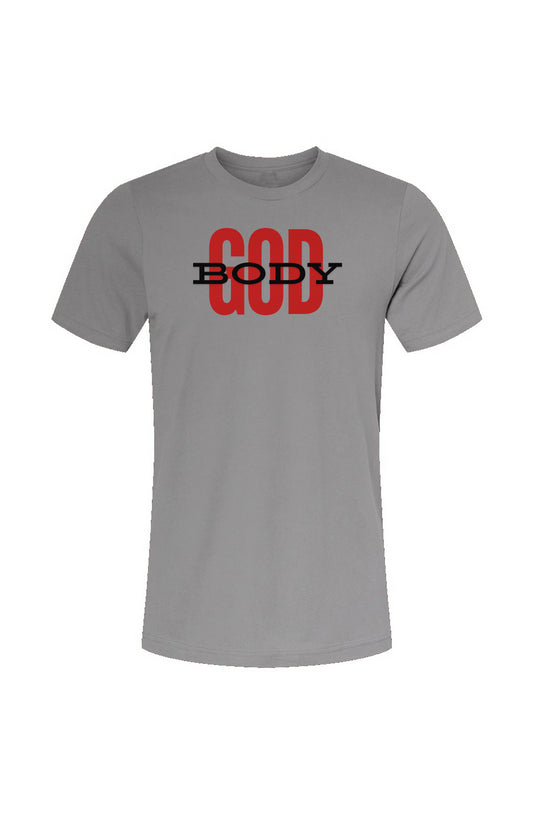 GODBODY2_Storm_Unisex Jersey T-Shirt