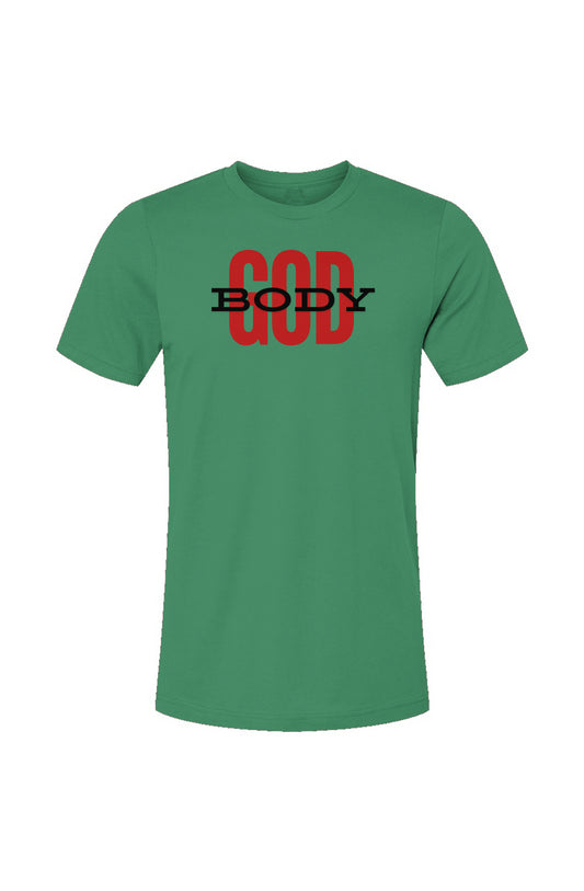 GODBODY2_Kelly_Unisex Jersey T-Shirt