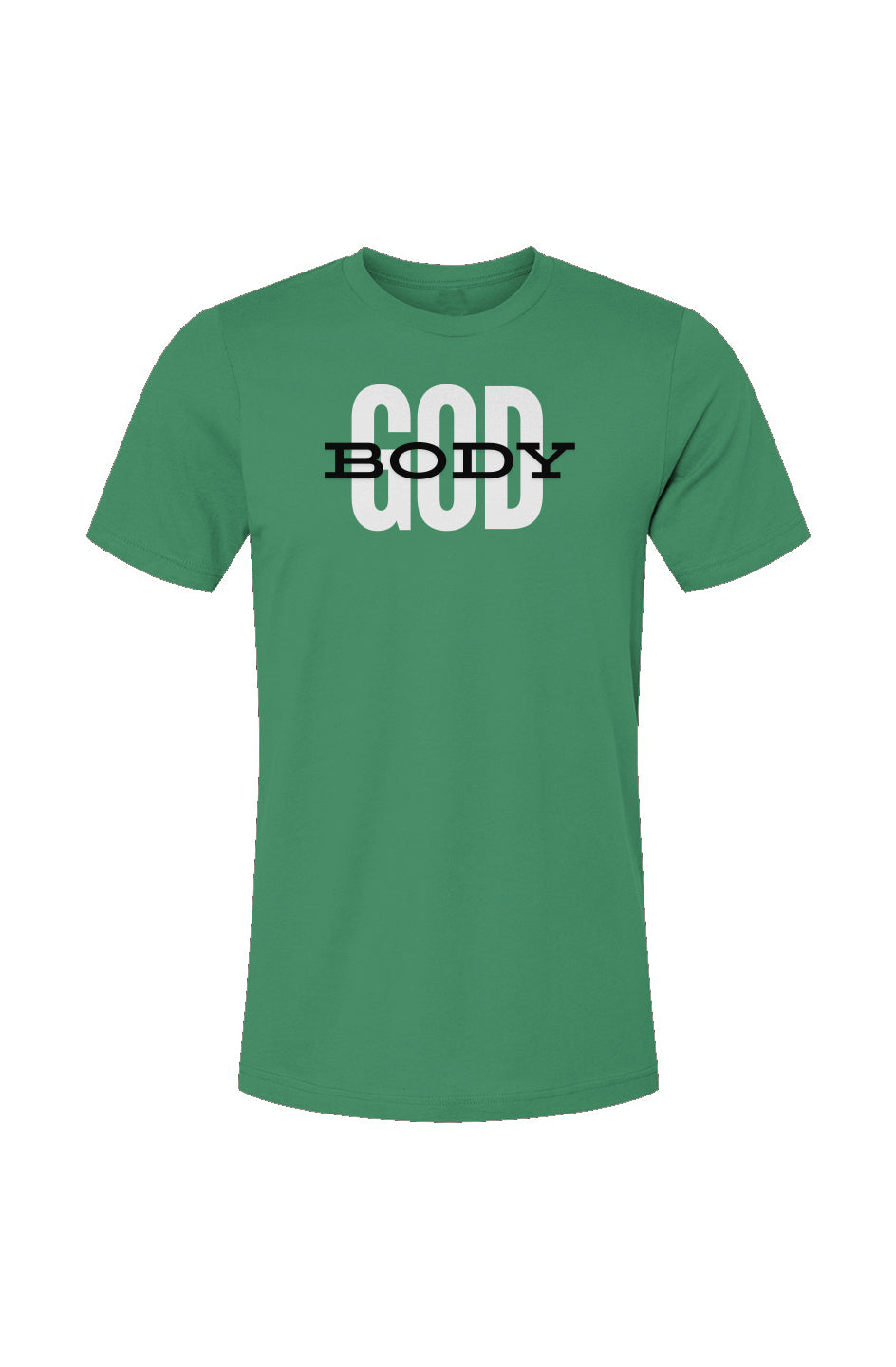 GODBODY3_Kelly_Unisex Jersey T-Shirt