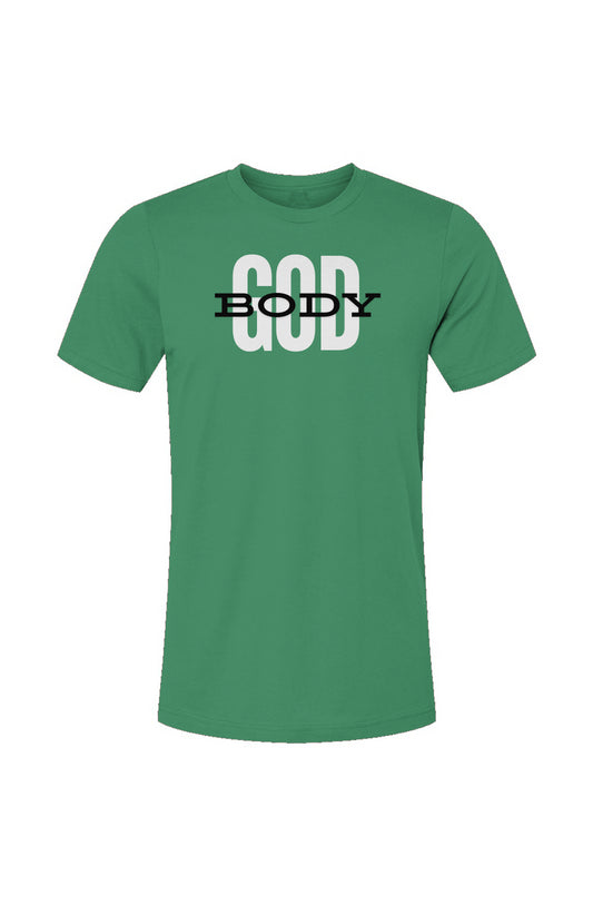 GODBODY3_Kelly_Unisex Jersey T-Shirt