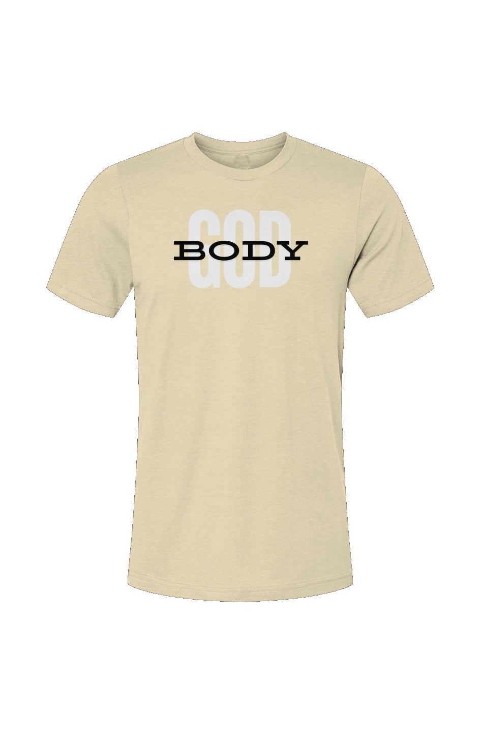 GODBODY3_SoftCream_Unisex Jersey T-Shirt