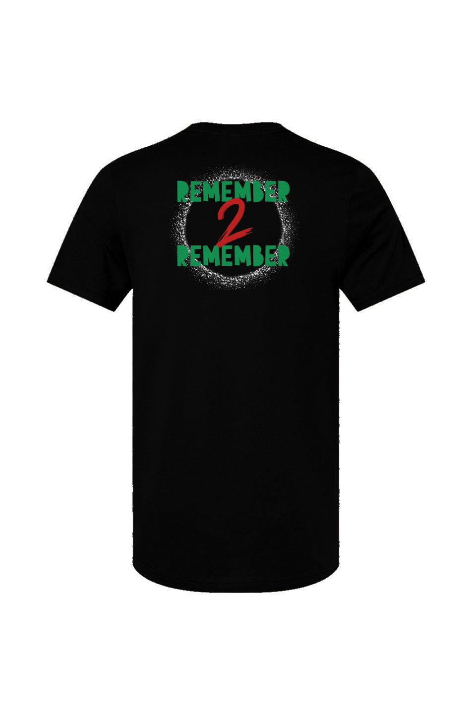 Zizmathics Remember1_Black_Unisex Jersey T-Shirt