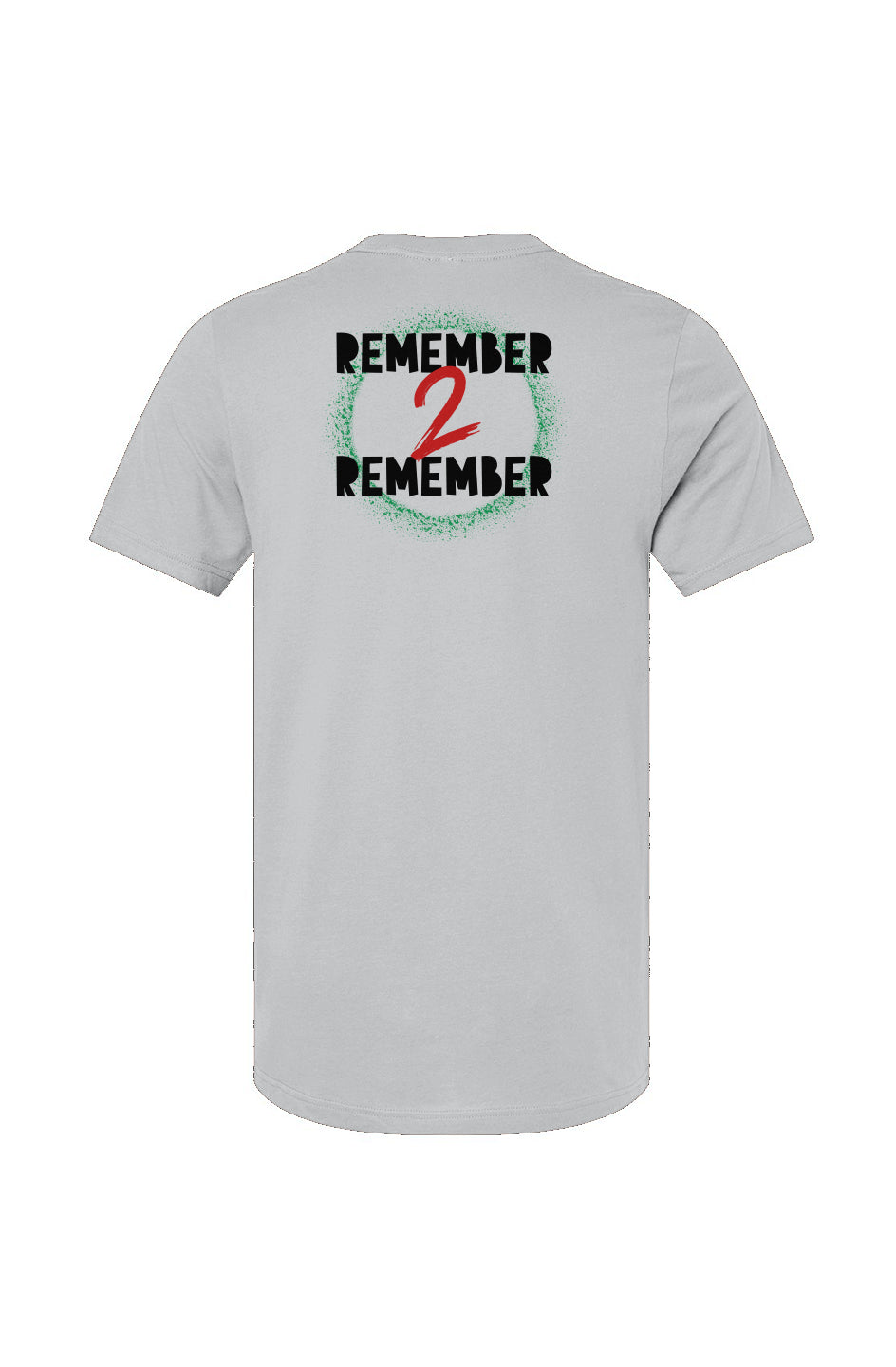 Zizmathics Remember1_Silver_Unisex Jersey T-Shirt