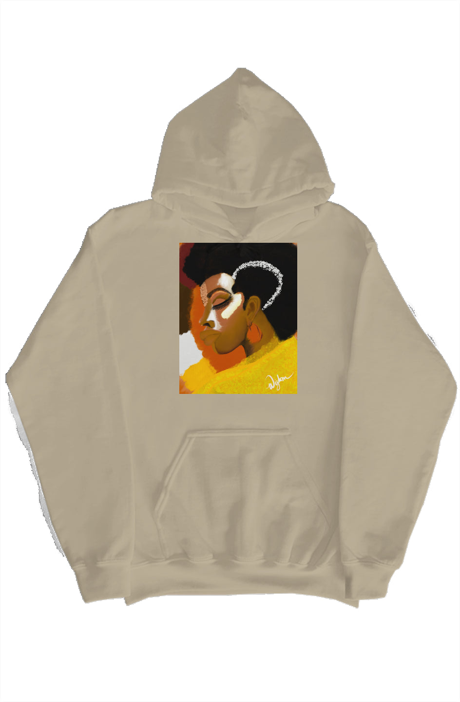Wizdomisms_OG_(Sand)gildan pullover hoody