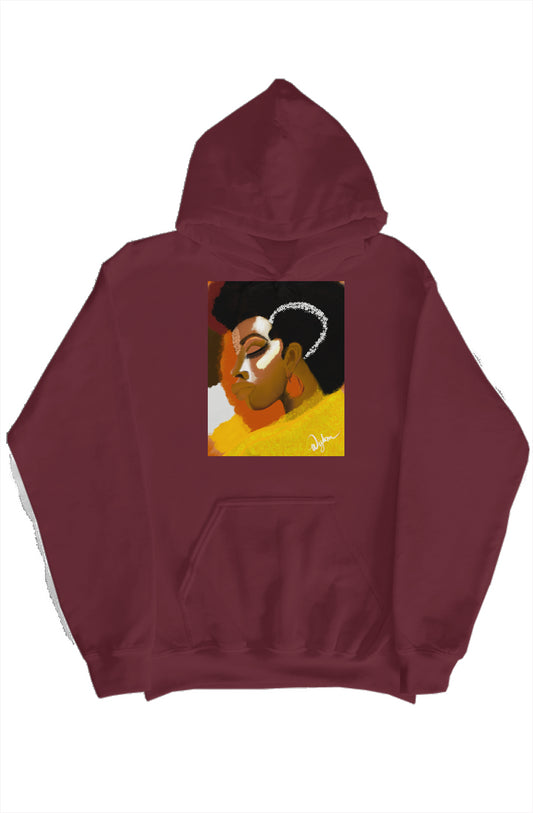 Wizdomisms_OG_(Garnet)gildan pullover hoody