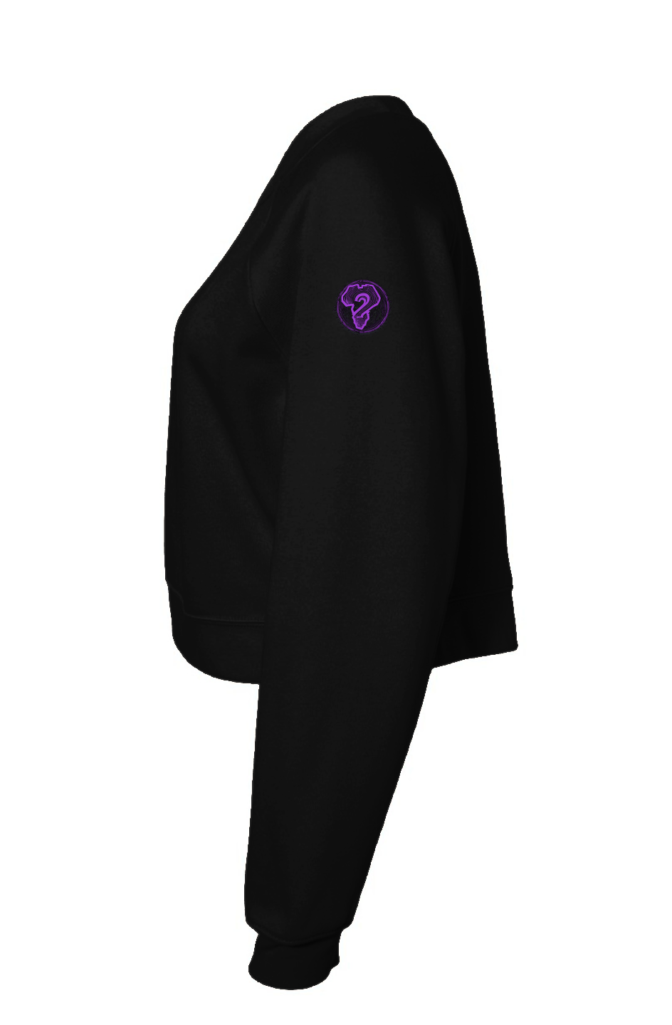 wizdomisms_black jesus_(black)Womens Raglan Pullov
