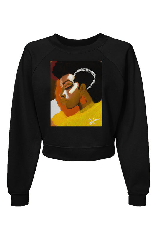wizdomisms_OG_(black)Womens Raglan Pullover Fleece