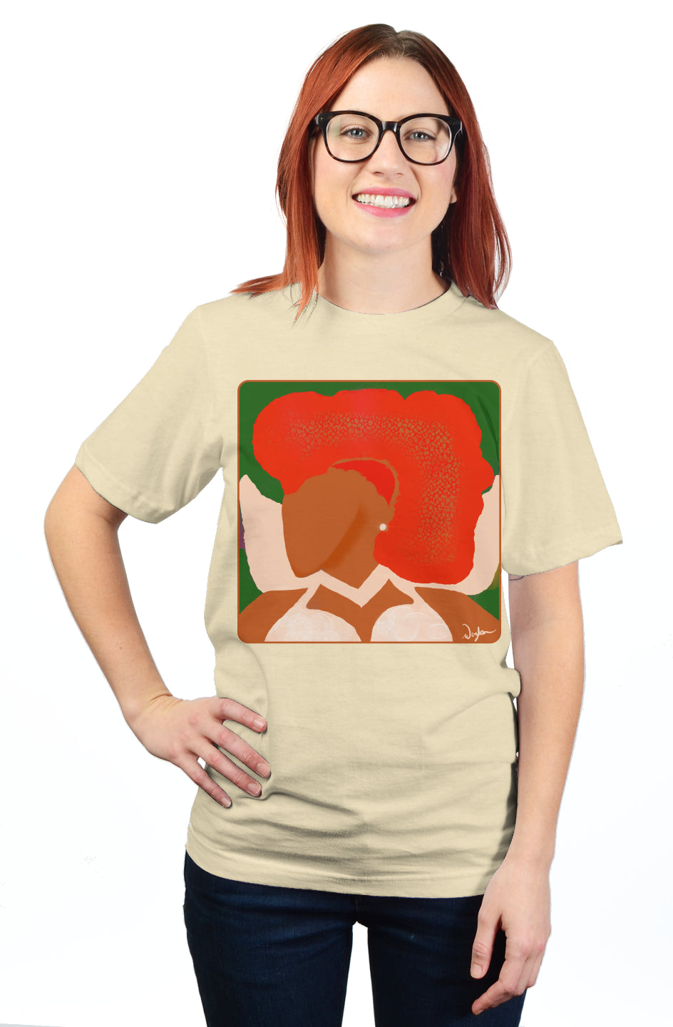 wizdomisms_she be trojan_(soft cream)unisex t shir