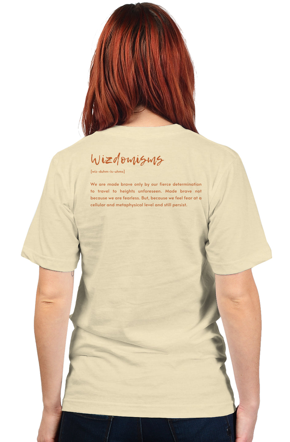 wizdomisms_she be trojan_(soft cream)unisex t shir