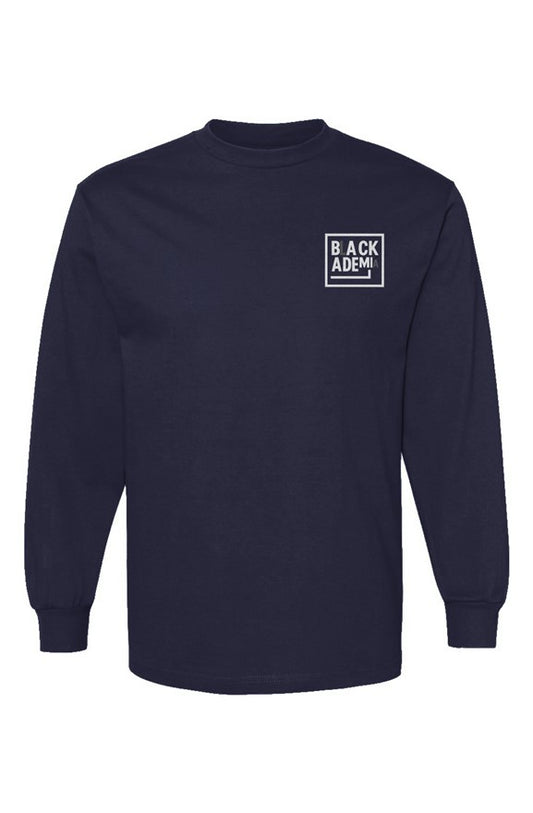 BLACKADEMIA (NAVY) Unisex Heavyweight Cotton Long 