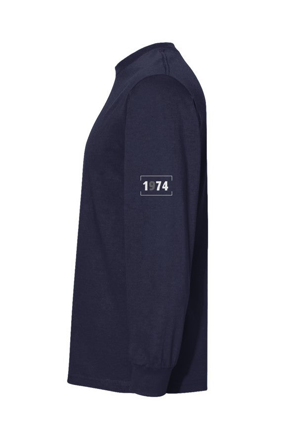BLACKADEMIA (NAVY) Unisex Heavyweight Cotton Long 