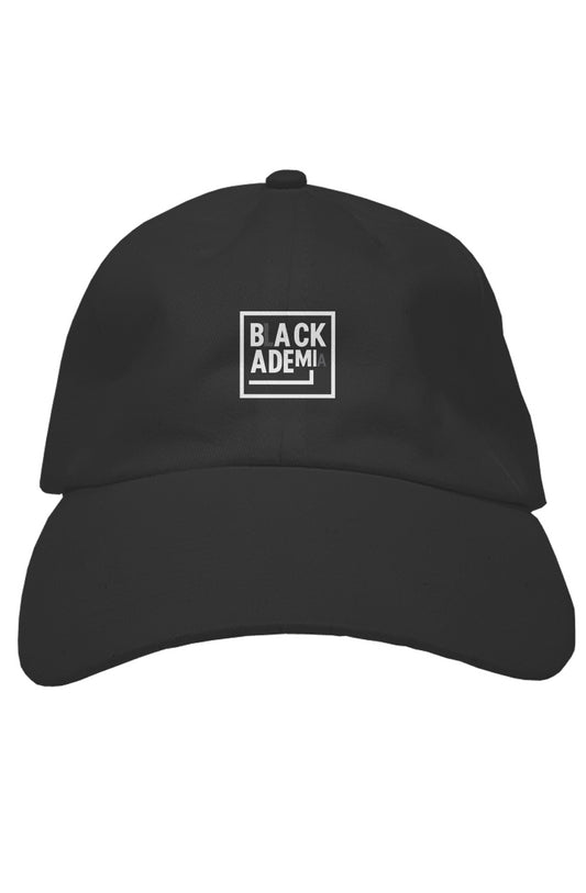 BLACKADEMIA (Steel Gray) soft baseball caps