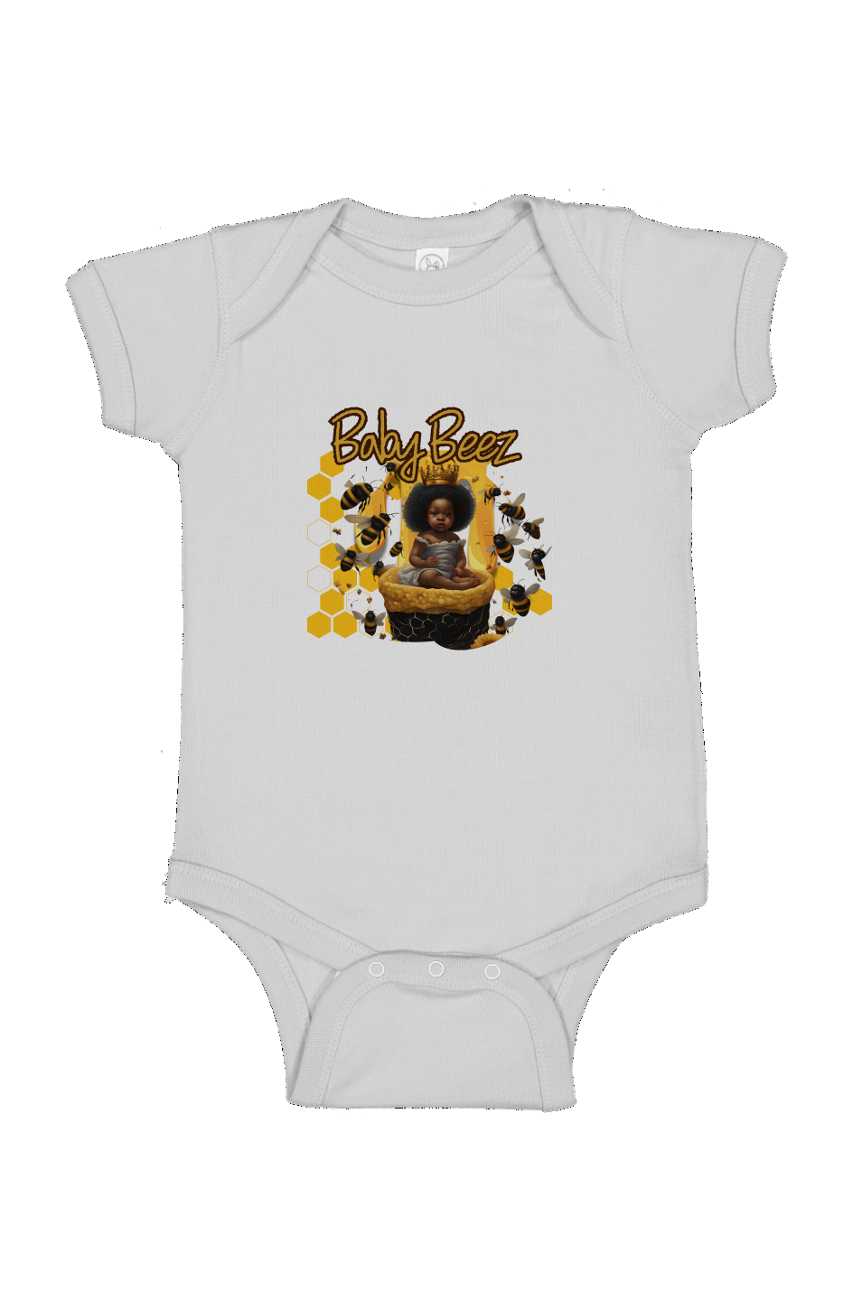 BabyBeez_3_Cursive Infant Fine Jersey Bodysuit