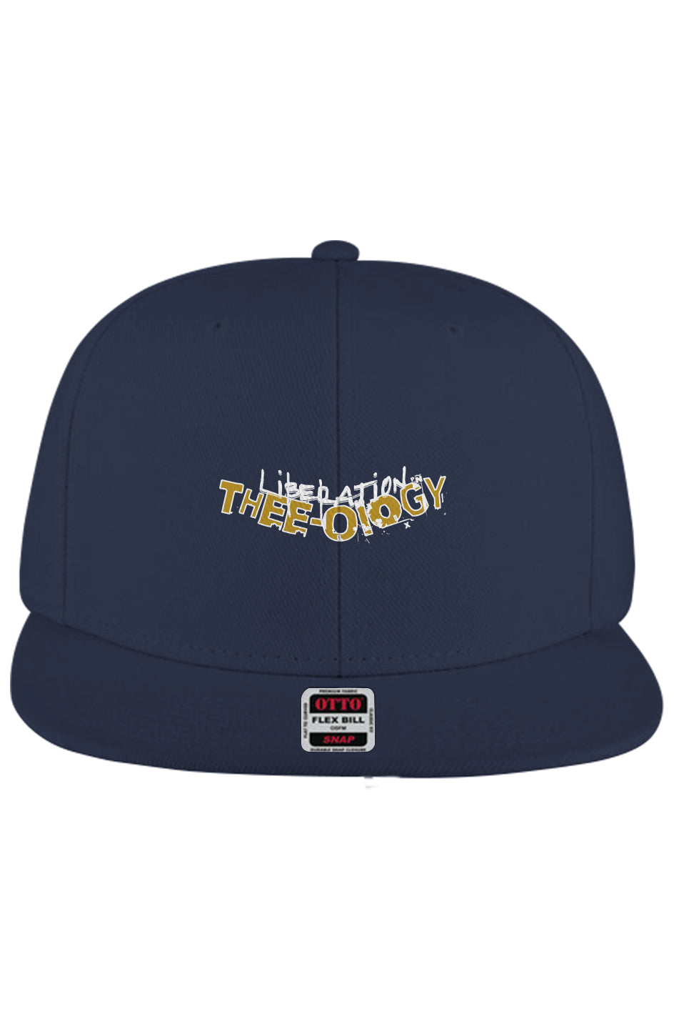 NewLiberation Thee-ology Otto Snapback Hat (Navy) 