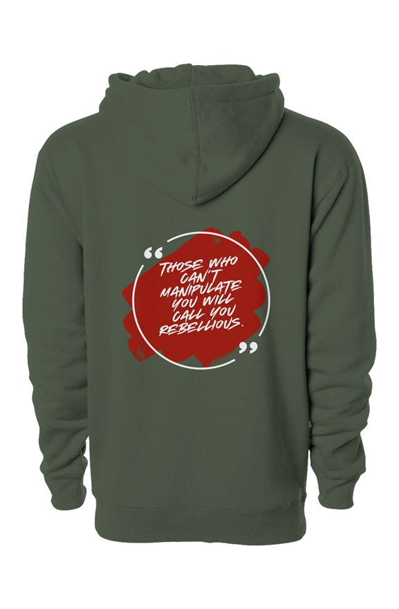 Liberation Thee-ology 3 (Army/Quote/White Stitch) 