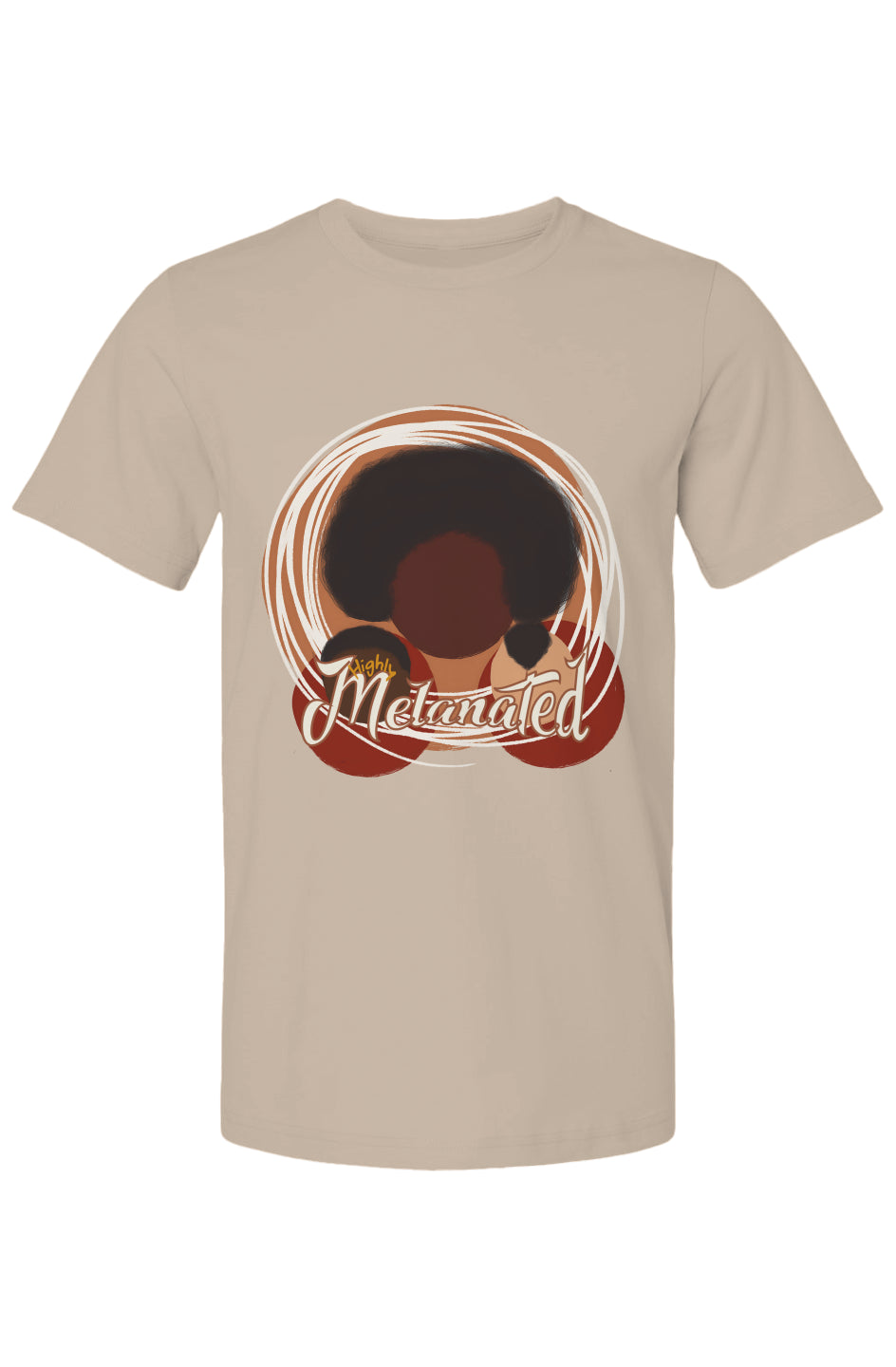 Highly Melanated Embroidered) Men's T-Shirt