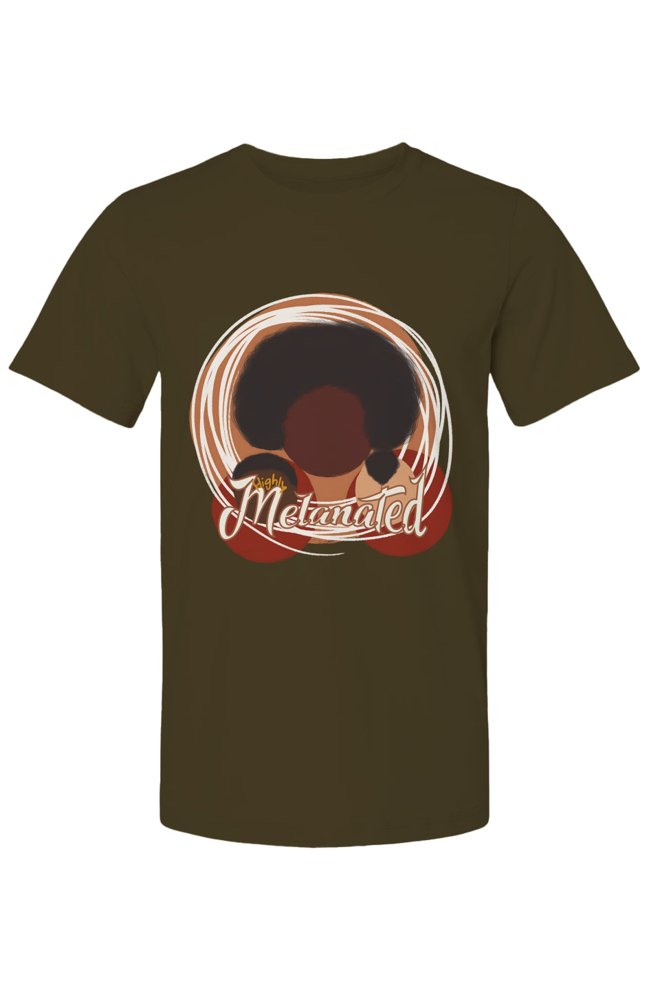 Highly Melanated (Brown/Embroidered) Men's Bella C