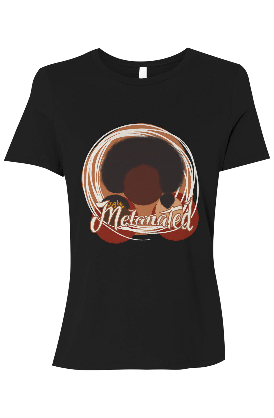 Highly Melanated (Black) Women’s Relaxed Jersey Te