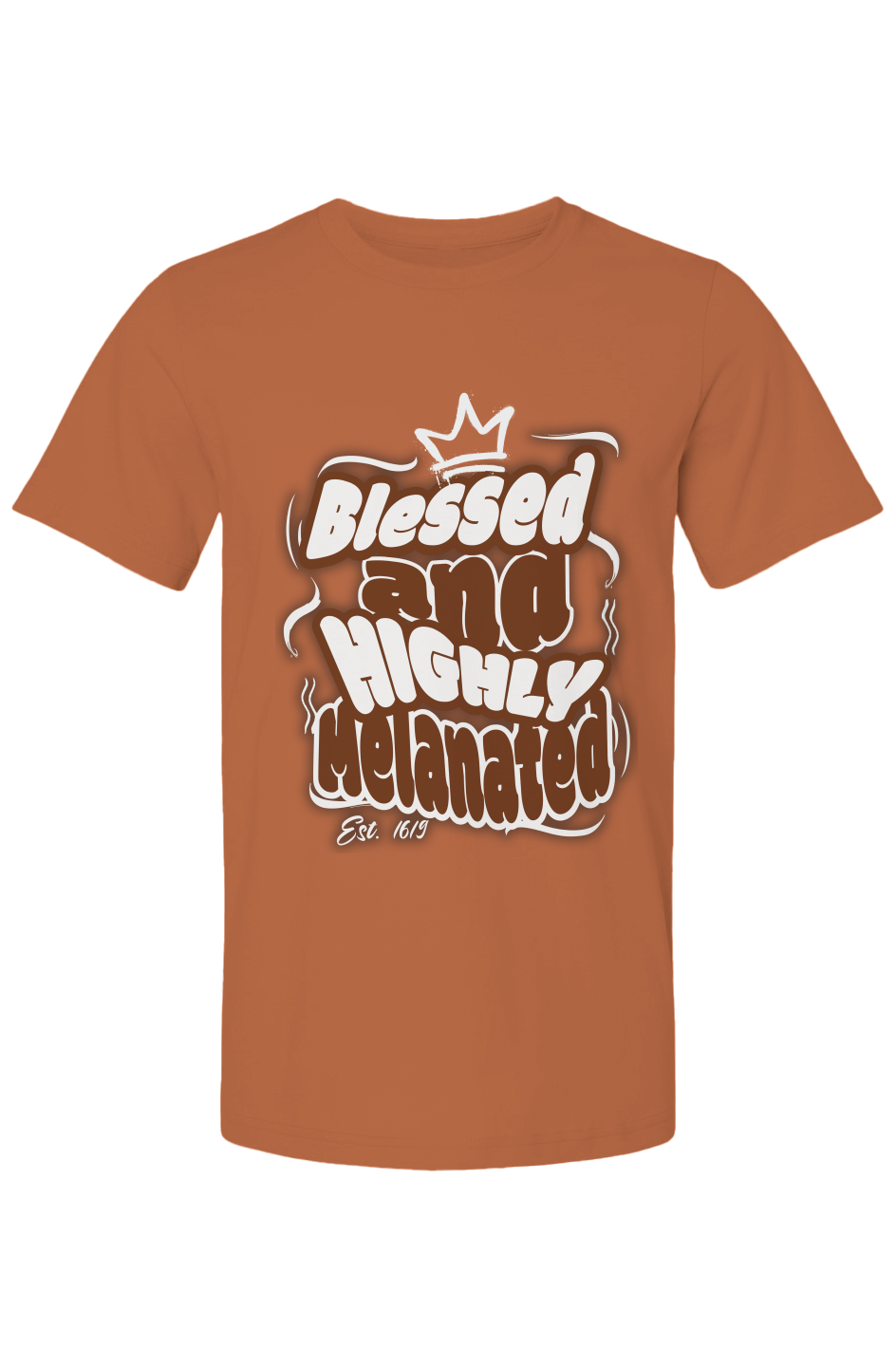 Blessed and Highly Melanated Men's Bella Canvas T Shirt