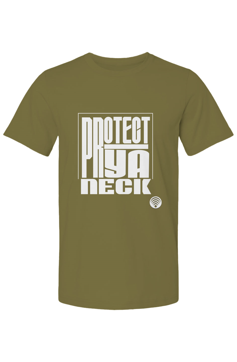 Protect Ya Neck (White Lettering) Men's Bella Canvas T Shirt