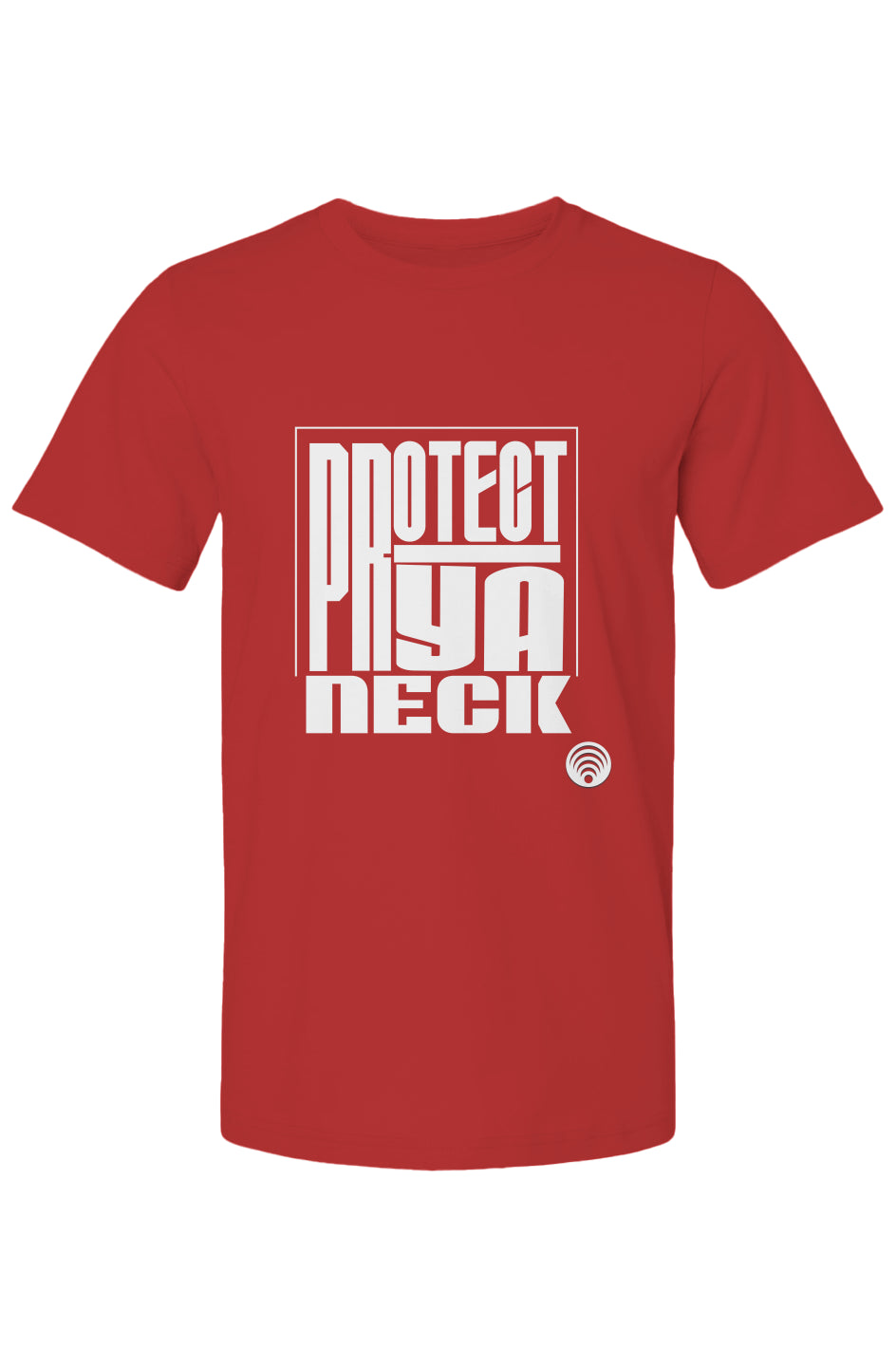 Protect Ya Neck (White Lettering) Men's Bella Canvas T Shirt