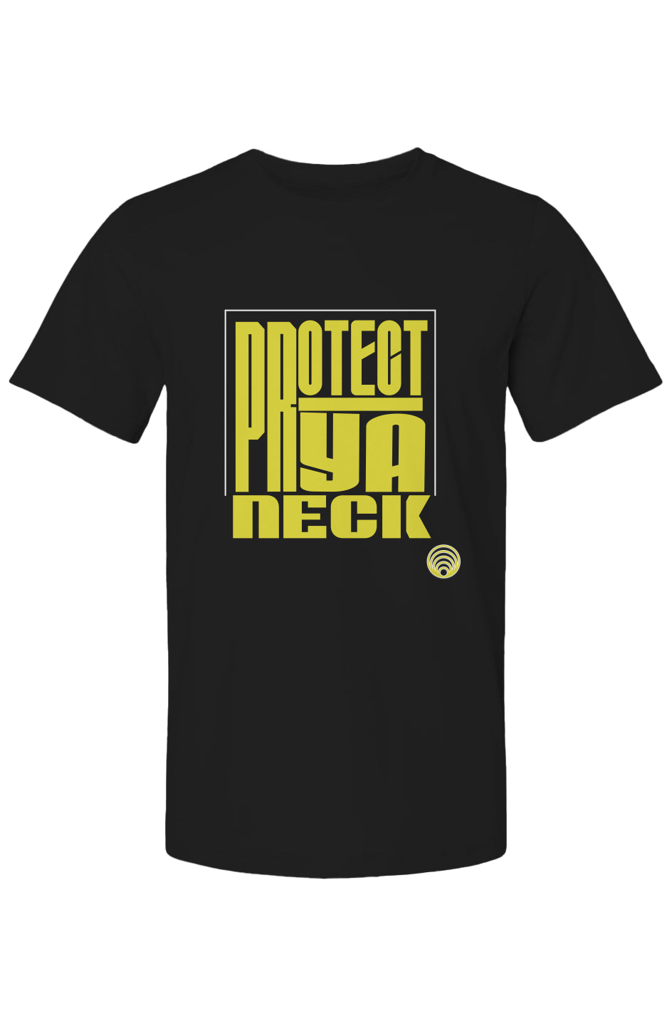 Protect Ya Neck (Yellow Lettering) Men&amp;#39;s Bella Canvas T Shirt