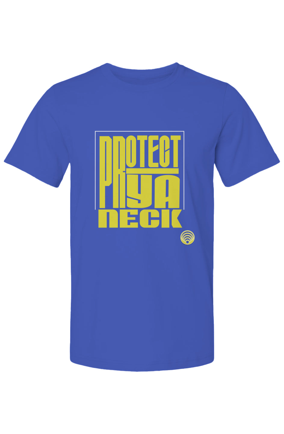 Protect Ya Neck (Yellow Lettering) Men&amp;#39;s Bella Canvas T Shirt