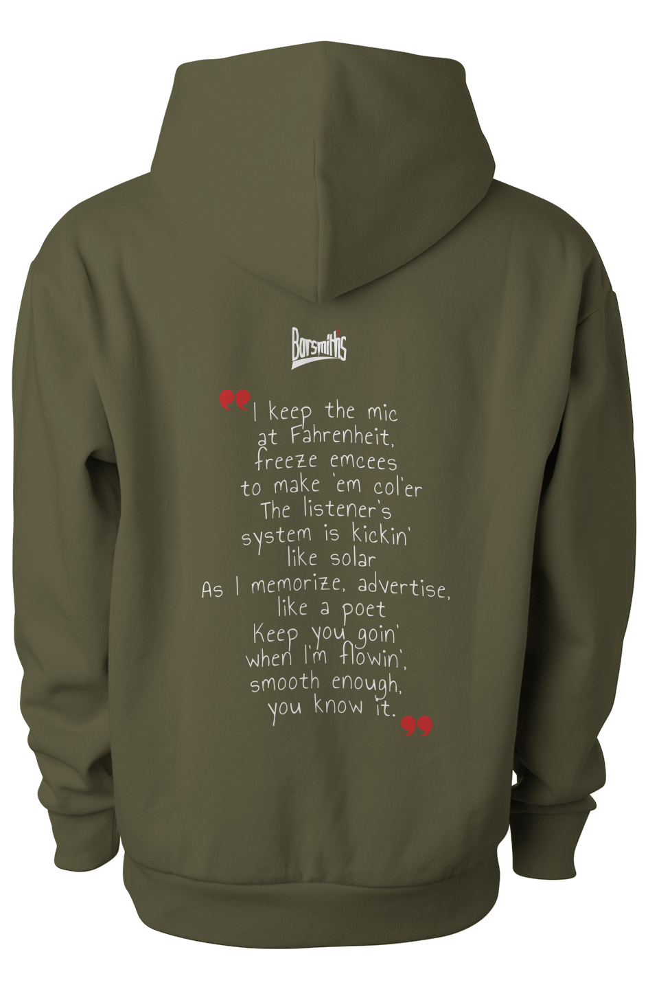 Barsmiths (RakimTheGod) Pullover Hooded Sweatshirt